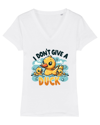 I Don't Give A Duck White