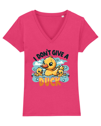 I Don't Give A Duck Raspberry