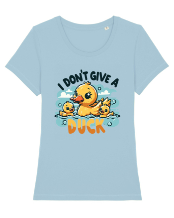 I Don't Give A Duck Sky Blue