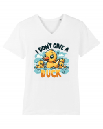 I Don't Give A Duck Tricou mânecă scurtă guler V Bărbat Presenter