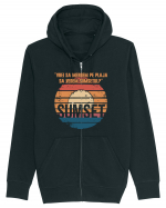 Vrei sa mergem pe plaja sa vedem sumsetul? - Summer Ocean Sumset Hanorac cu fermoar Unisex Connector