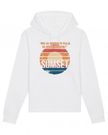 Vrei sa mergem pe plaja sa vedem sumsetul? - Summer Ocean Sumset White