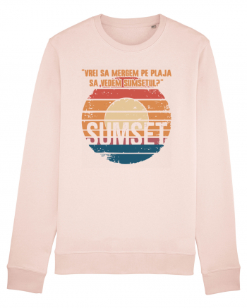 Vrei sa mergem pe plaja sa vedem sumsetul? - Summer Ocean Sumset Candy Pink