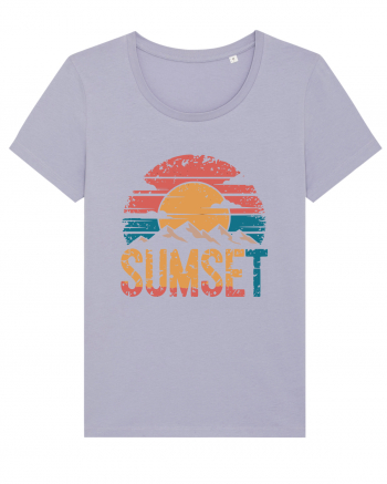 Summer Mountain Sumset Lavender