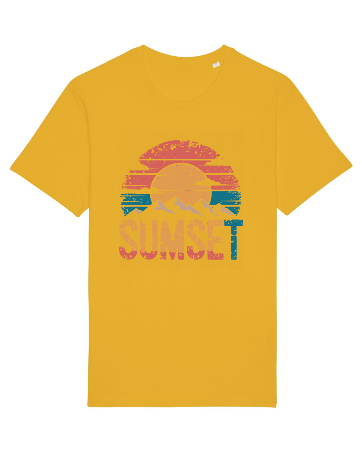 Tricou mânecă scurtă Unisex Rocker Spectra Yellow
