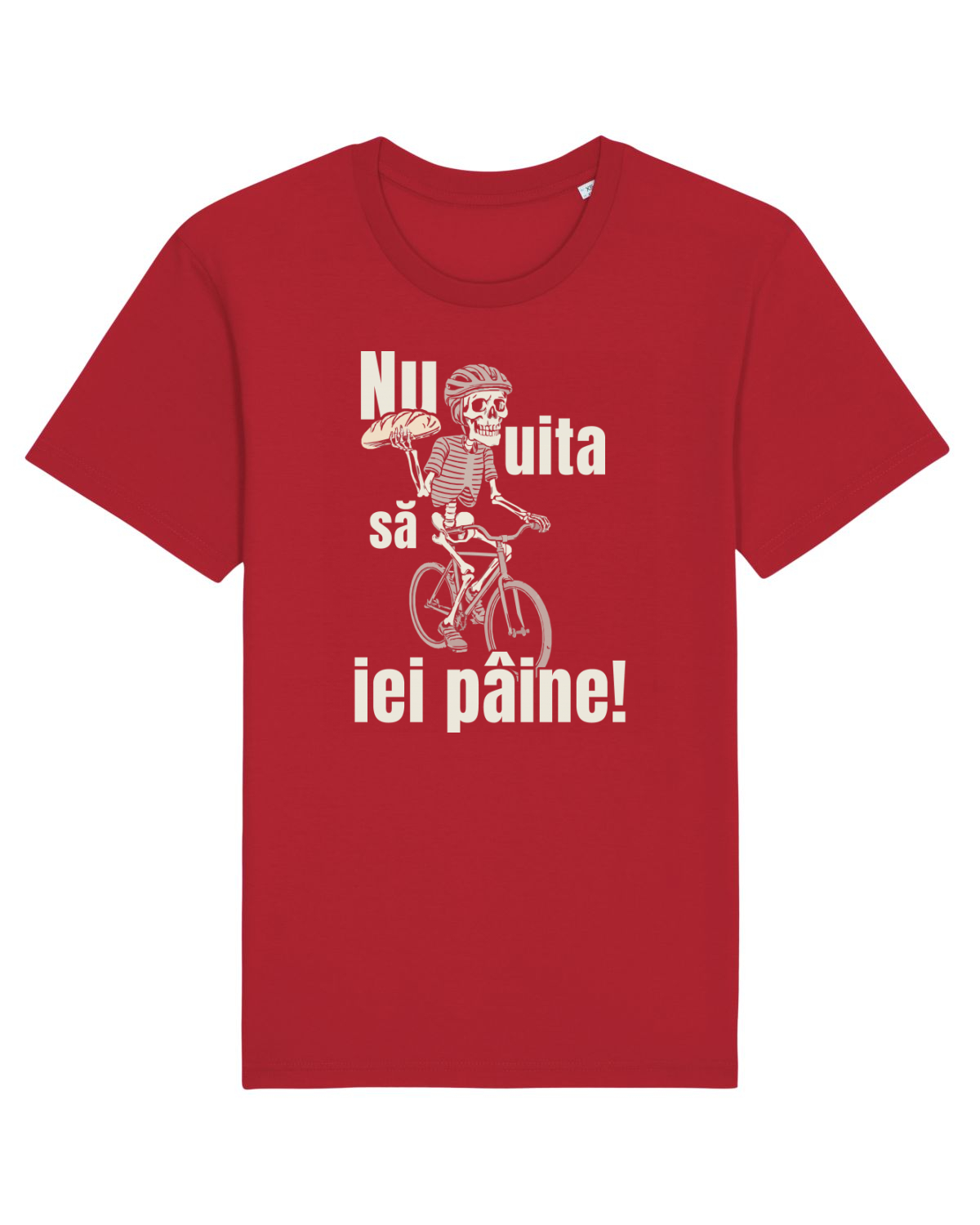 Tricou mânecă scurtă Unisex Rocker Red