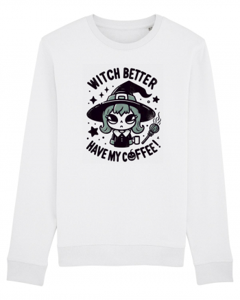 Witch better have my coffee! Bluză mânecă lungă Unisex Rise