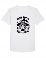 Witch better have my coffee! Tricou mânecă scurtă guler larg Bărbat Skater