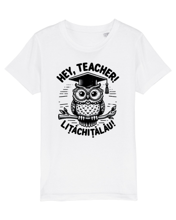 Hey, Teacher! litachitalau! White