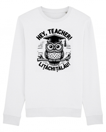 Hey, Teacher! litachitalau! Bluză mânecă lungă Unisex Rise