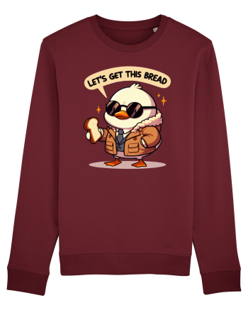Let's Get This Bread Burgundy