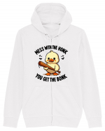 Mess With The Honk You Get The Bonk Hanorac cu fermoar Unisex Connector