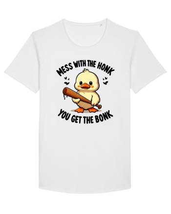 Mess With The Honk You Get The Bonk White