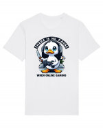 There Is No Pause When Online Gaming Tricou mânecă scurtă Unisex Rocker