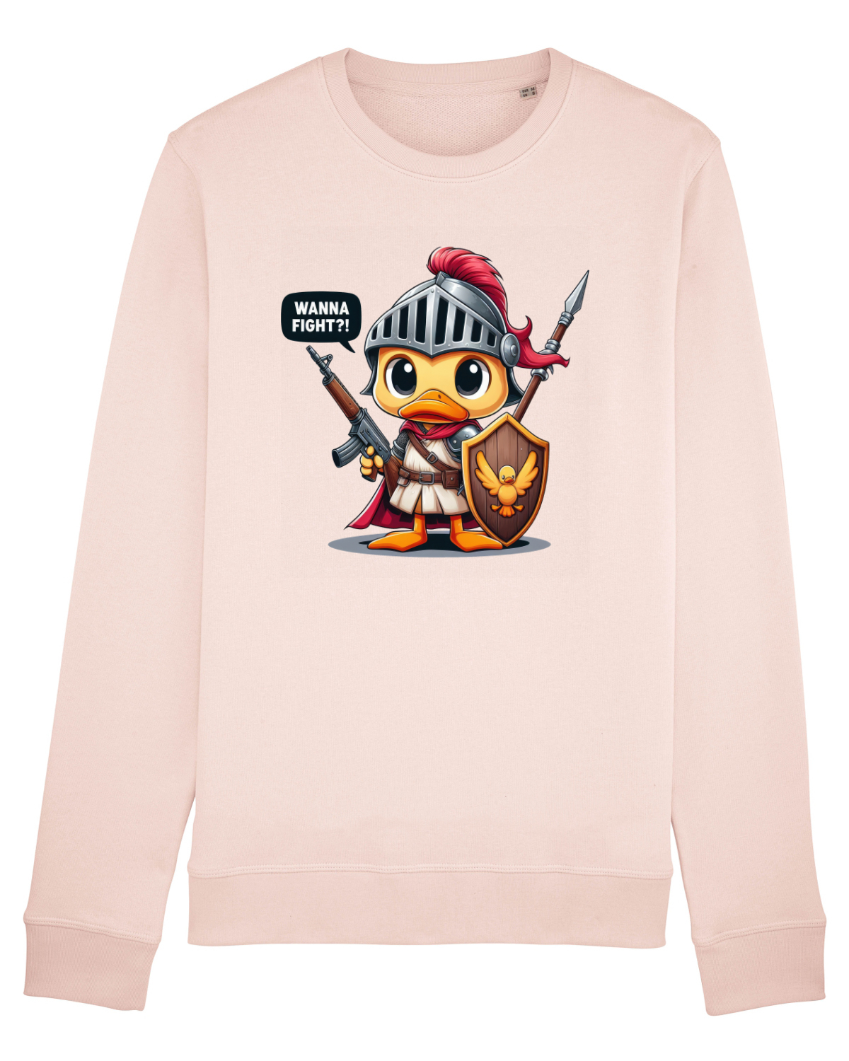 Bluză mânecă lungă Unisex Rise Candy Pink