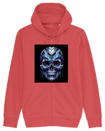 Skull/Craniu in diferite stiluri 01 Hanorac cu fermoar Unisex Connector