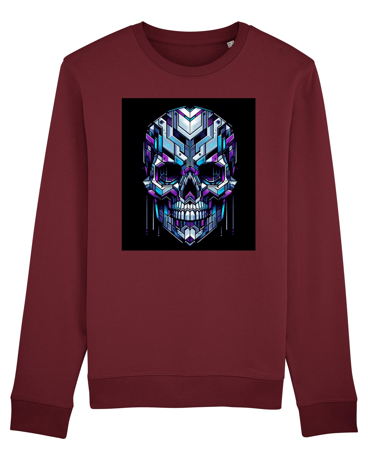 Bluză mânecă lungă Unisex Rise Burgundy