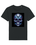 Skull/Craniu in diferite stiluri 01 Tricou mânecă scurtă Unisex Rocker
