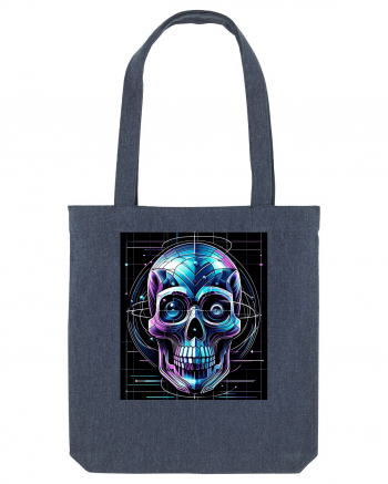 Skull/Craniu in diferite stiluri 02 Midnight Blue