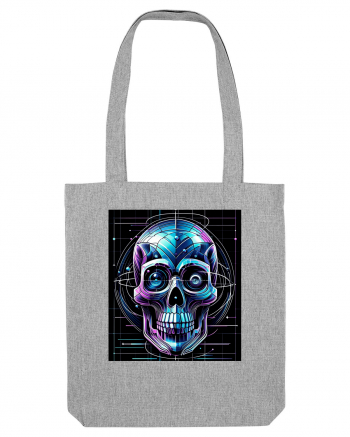 Skull/Craniu in diferite stiluri 02 Heather Grey