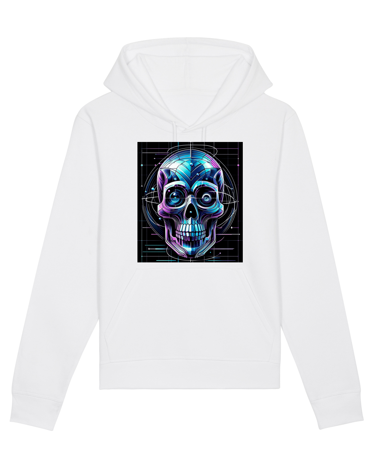 Hanorac Unisex Drummer White