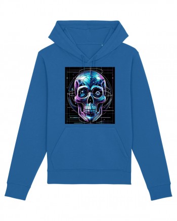 Skull/Craniu in diferite stiluri 02 Royal Blue