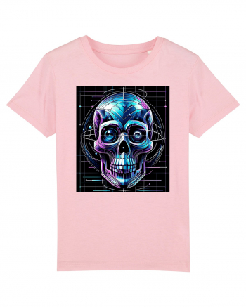 Skull/Craniu in diferite stiluri 02 Cotton Pink