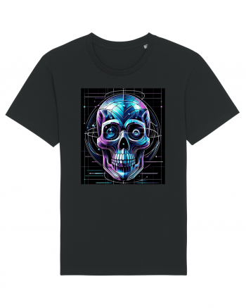 Skull/Craniu in diferite stiluri 02 Black