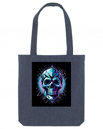 Skull/Craniu in diferite stiluri 03 Midnight Blue