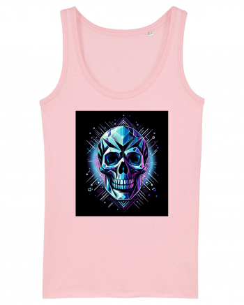 Skull/Craniu in diferite stiluri 03 Cotton Pink