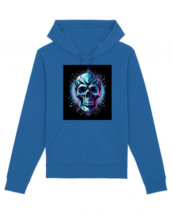 Skull/Craniu in diferite stiluri 03 Royal Blue