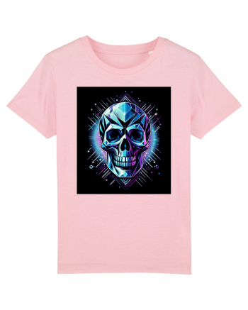 Skull/Craniu in diferite stiluri 03 Cotton Pink