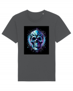 Skull/Craniu in diferite stiluri 03 Tricou mânecă scurtă Unisex Rocker