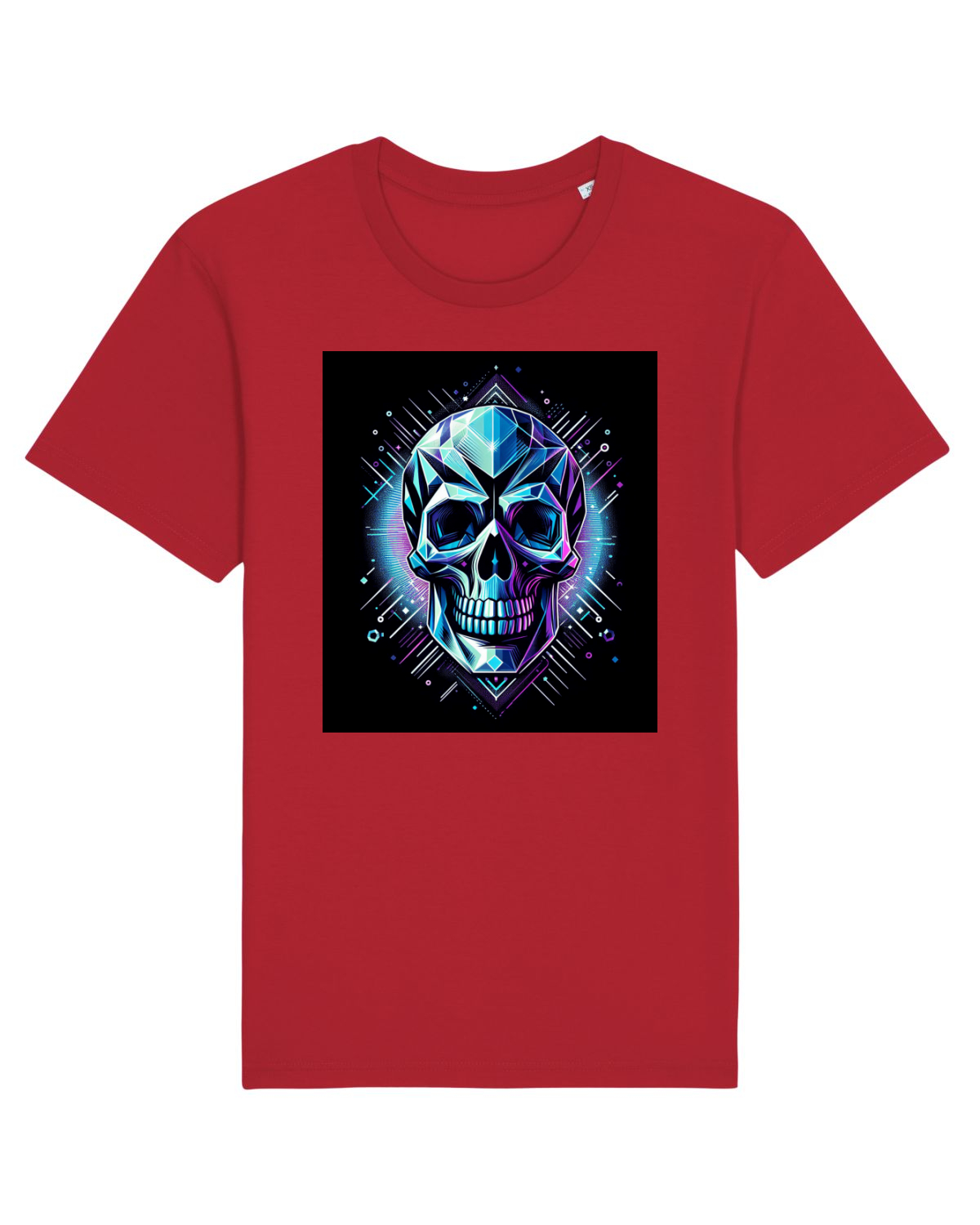 Tricou mânecă scurtă Unisex Rocker Red