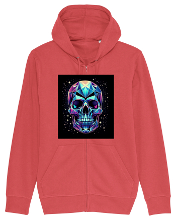 Skull/Craniu in diferite stiluri 04 Carmine Red