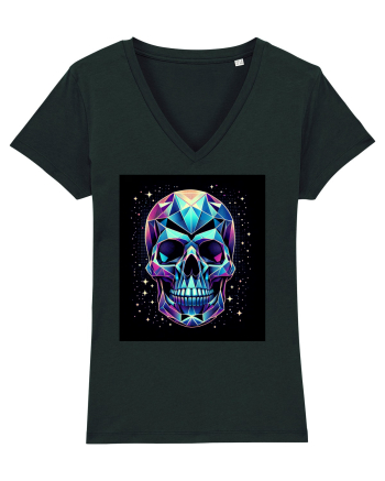 Skull/Craniu in diferite stiluri 04 Black