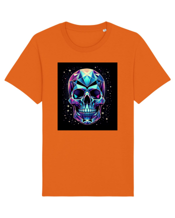 Skull/Craniu in diferite stiluri 04 Bright Orange
