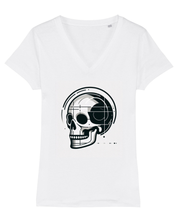 Skull/Craniu in diferite stiluri 05 White