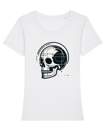 Skull/Craniu in diferite stiluri 05 White