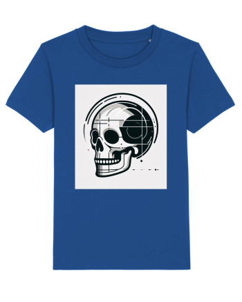 Skull/Craniu in diferite stiluri 05 Majorelle Blue