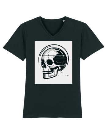 Skull/Craniu in diferite stiluri 05 Black