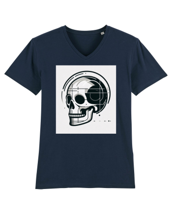 Skull/Craniu in diferite stiluri 05 French Navy