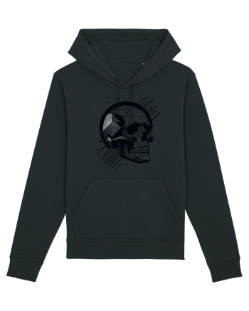 Skull/Craniu in diferite stiluri 06 Black
