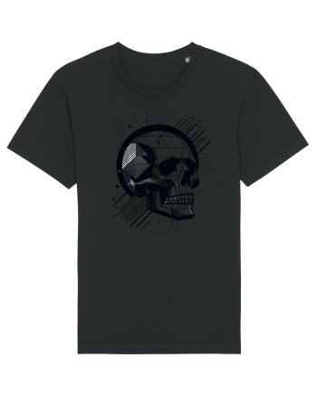 Skull/Craniu in diferite stiluri 06 Black
