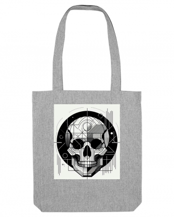 Skull/Craniu in diferite stiluri 07 Heather Grey