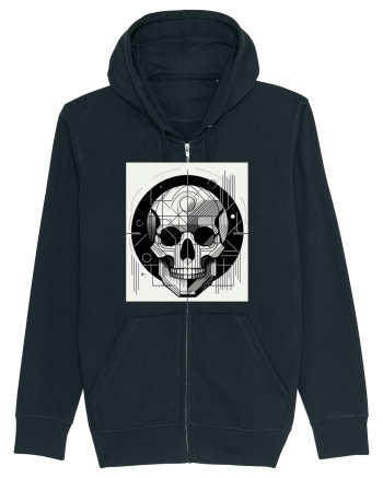 Skull/Craniu in diferite stiluri 07 Black