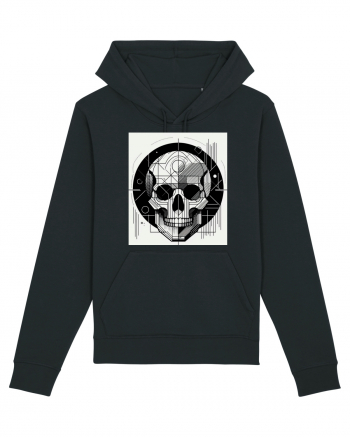 Skull/Craniu in diferite stiluri 07 Black