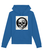 Skull/Craniu in diferite stiluri 07 Hanorac Unisex Drummer