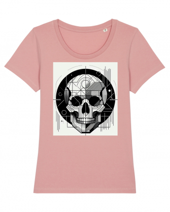 Skull/Craniu in diferite stiluri 07 Canyon Pink