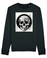 Skull/Craniu in diferite stiluri 07 Bluză mânecă lungă Unisex Rise